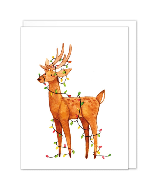 Tangled Deer Card