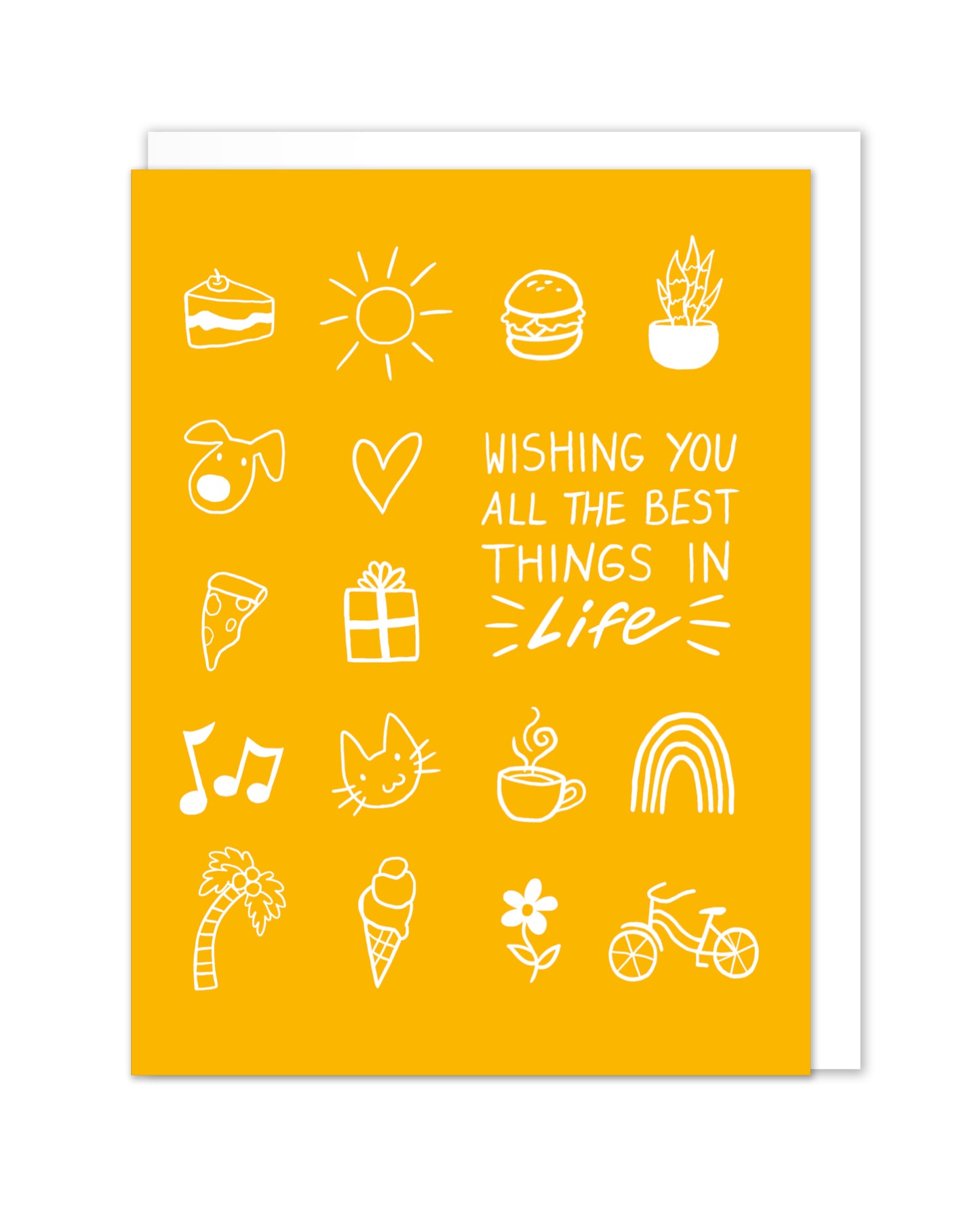 Wishing You the Best Things In Life Card
