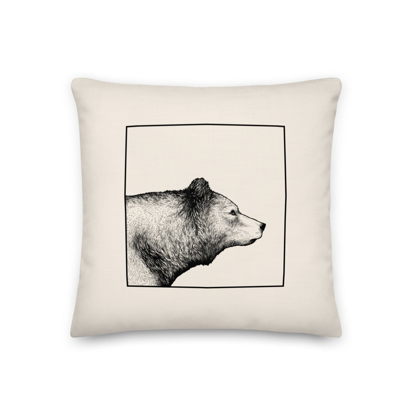 Bear King Pillow