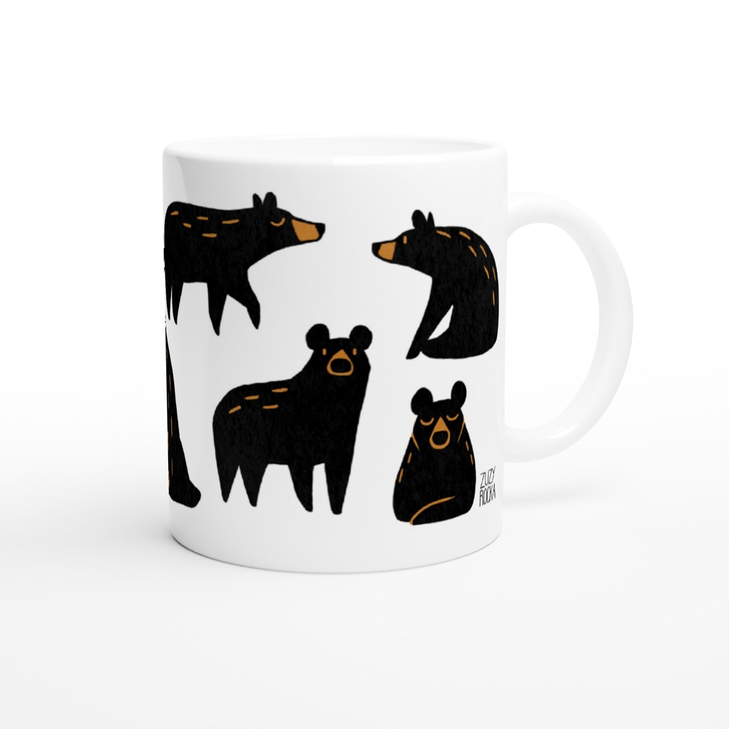 Black Bears - 11oz Ceramic Mug