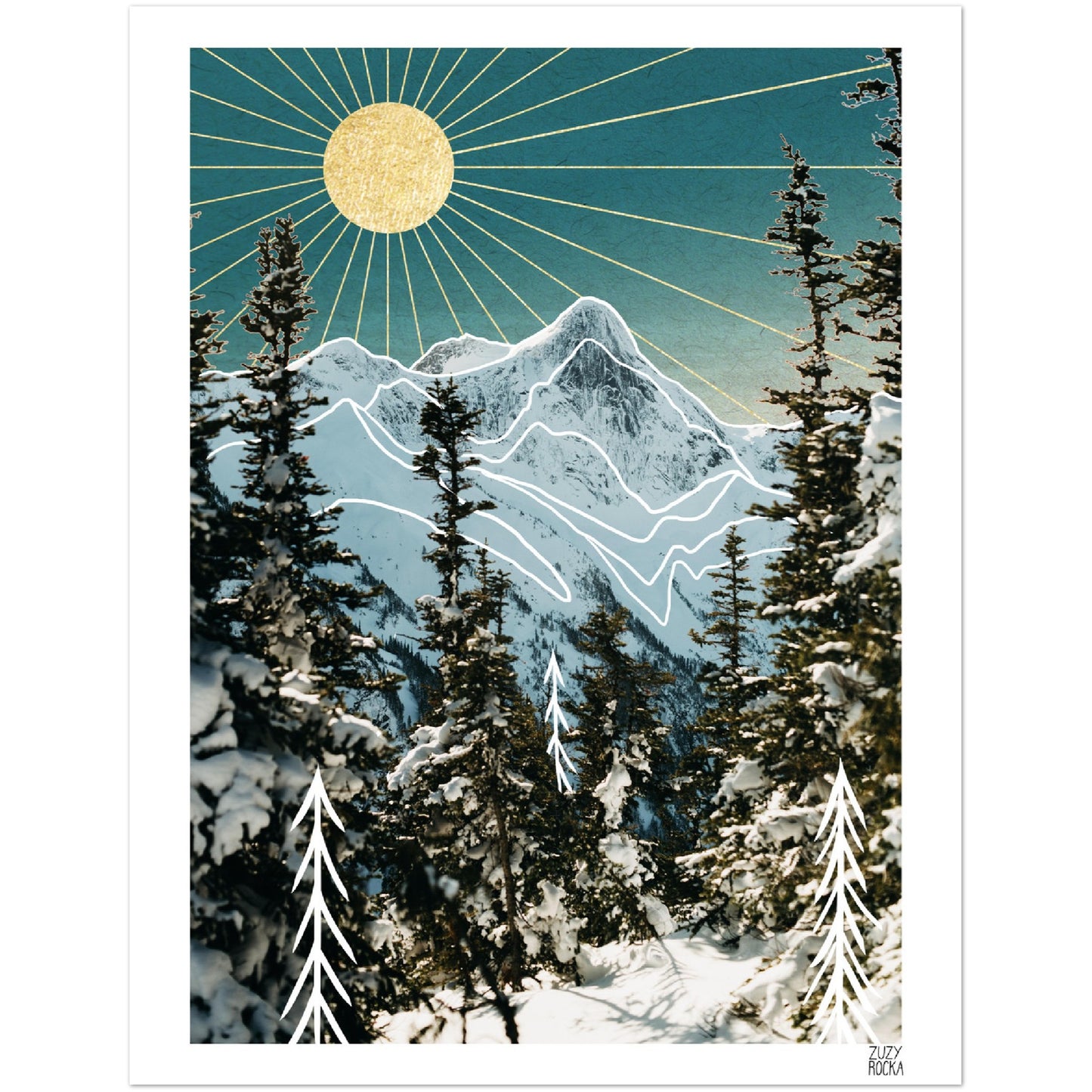 Zoa Peak - Matte Print