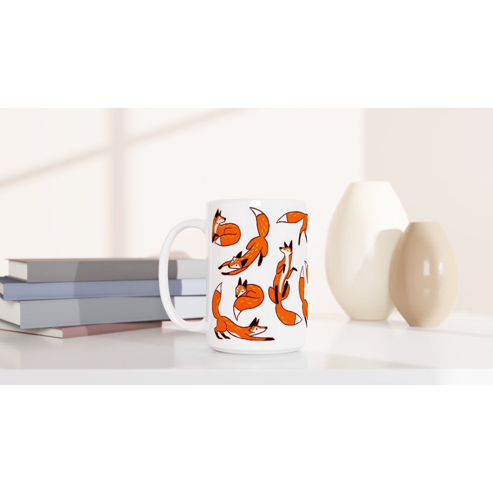 Foxes a Plenty - 15oz Ceramic Mug
